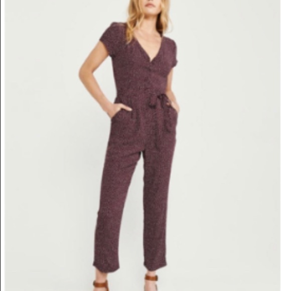 Abercrombie Button Down Jumpsuit - Picture 1 of 2